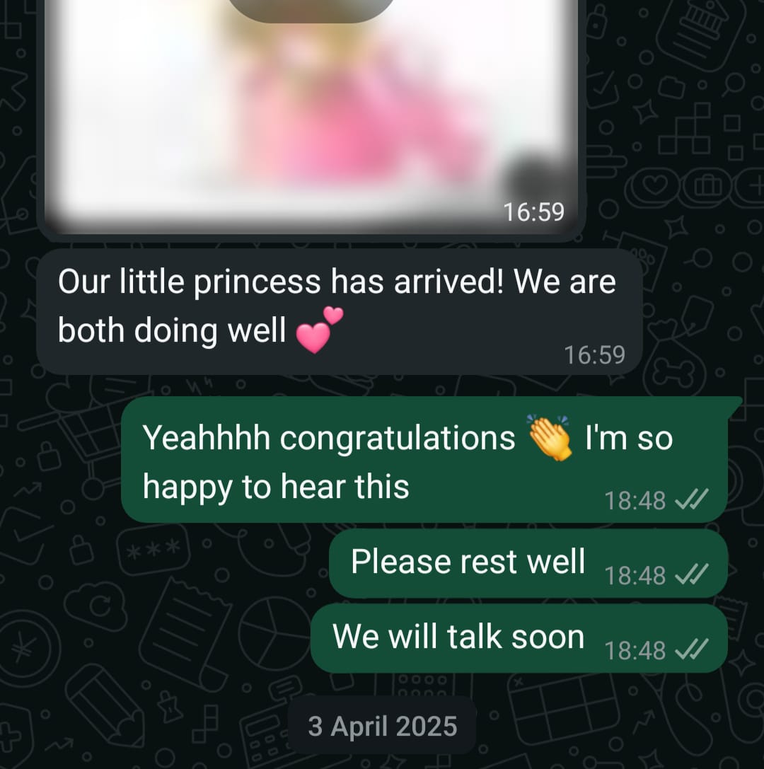 Client testimonial
