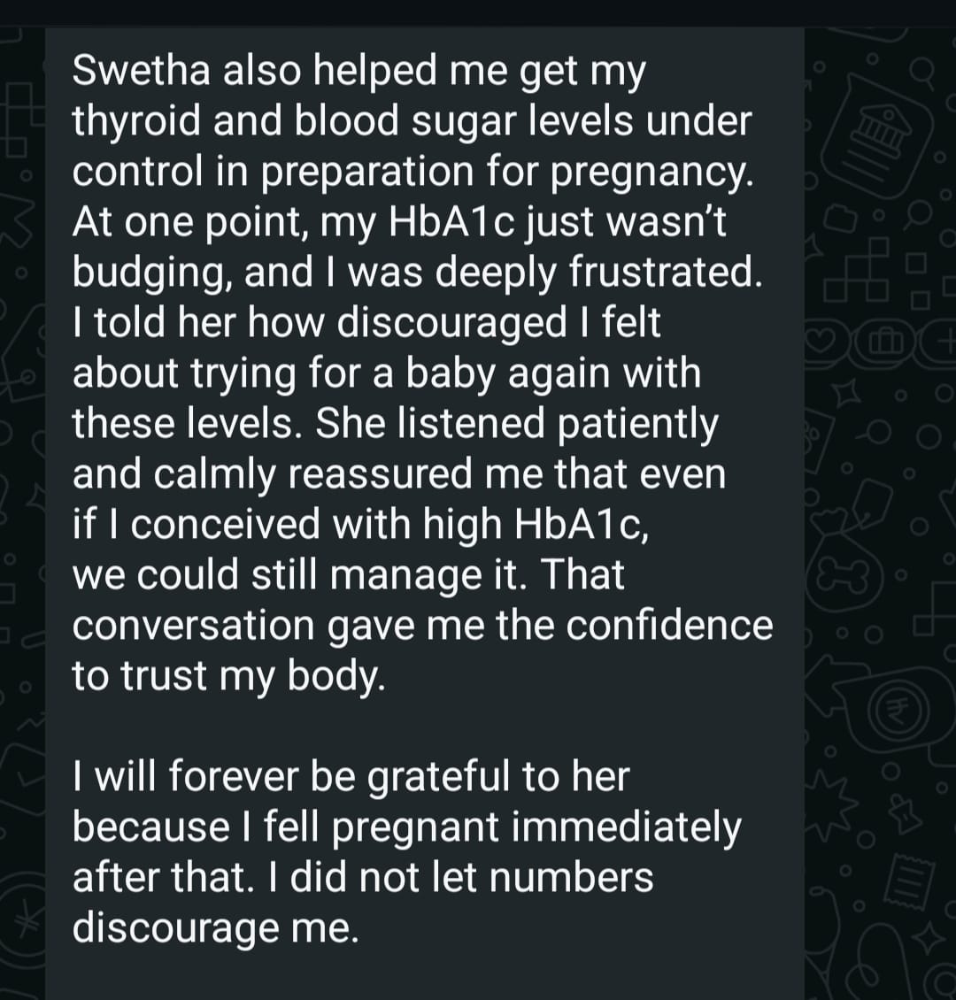 Client testimonial